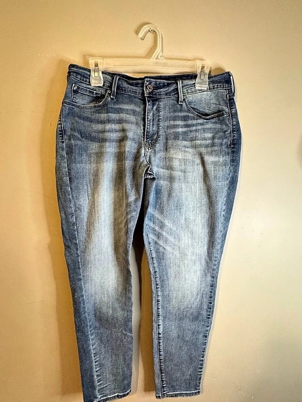 Levi's Modern Skinny Jeans Waist 32 Length 30 Blue Sz 14S